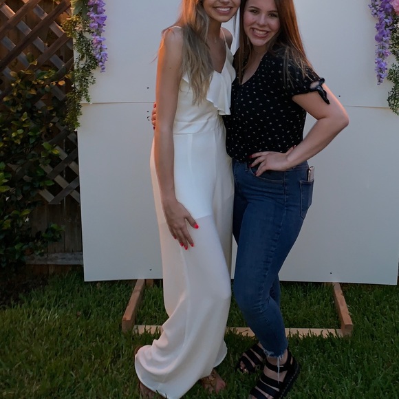 Shinestar | White Maxi Jumper/Romper - Picture 7 of 7